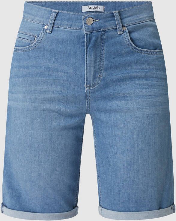 Angels Regular fit bermuda's van denim met omslag
