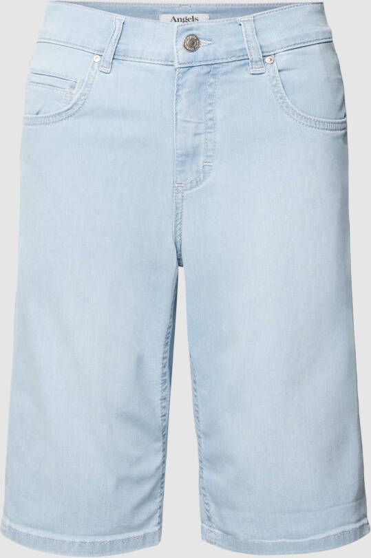 Angels Regular fit bermuda's van denim met omslag