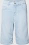 Angels Regular fit bermuda's van denim met omslag - Thumbnail 1