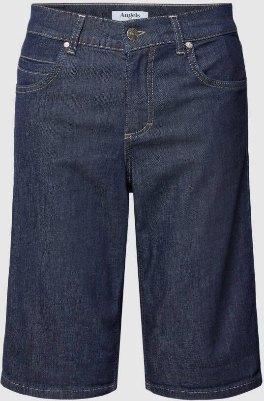 Angels Regular fit bermuda's van denim met omslag