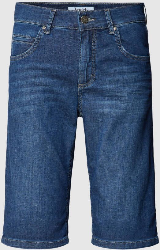 Angels Regular fit bermuda's van denim met omslag