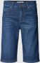 Angels Regular fit bermuda's van denim met omslag - Thumbnail 1