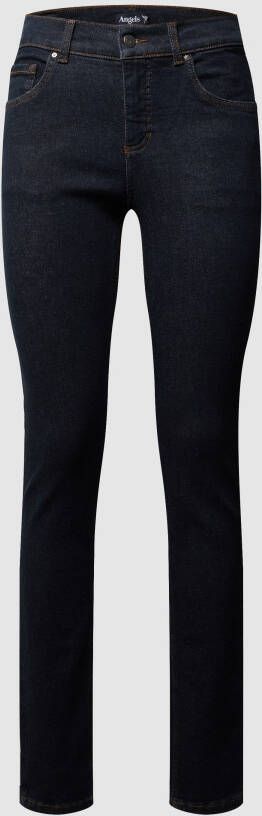 Angels Skinny fit jeans met labelpatch