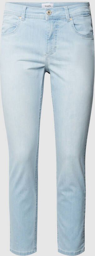Angels Skinny fit jeans met labelpatch model 'Ornella'