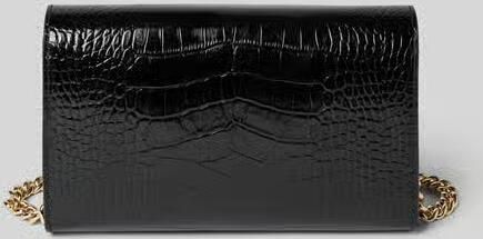 Anine Bing Clutch in envelopmodel met labelapplicatie - Foto 3