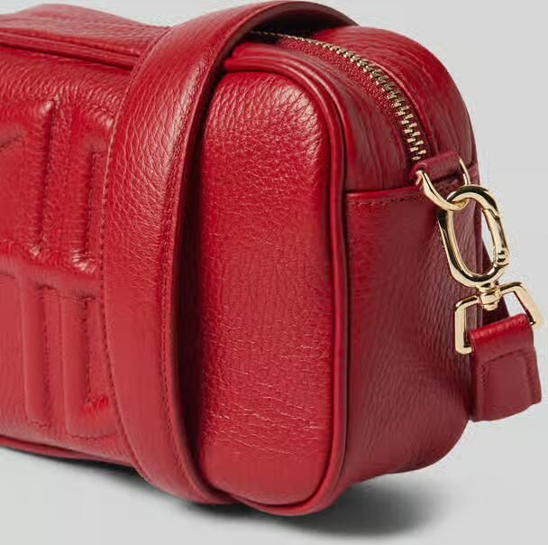Anine Bing Hobo bags Lili Crossbody Leather Red in rood - Foto 7