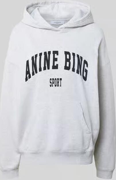 Anine Bing Extra grote hoodie met logoprint - Foto 2