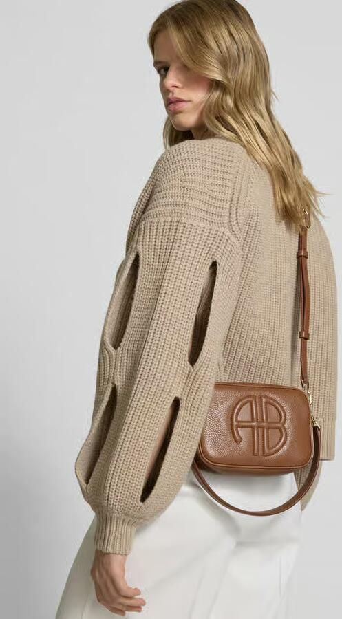 Anine Bing Handtas met labeldetail - Foto 2