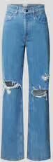 Anine Bing High waist jeans met biologisch katoengehalte
