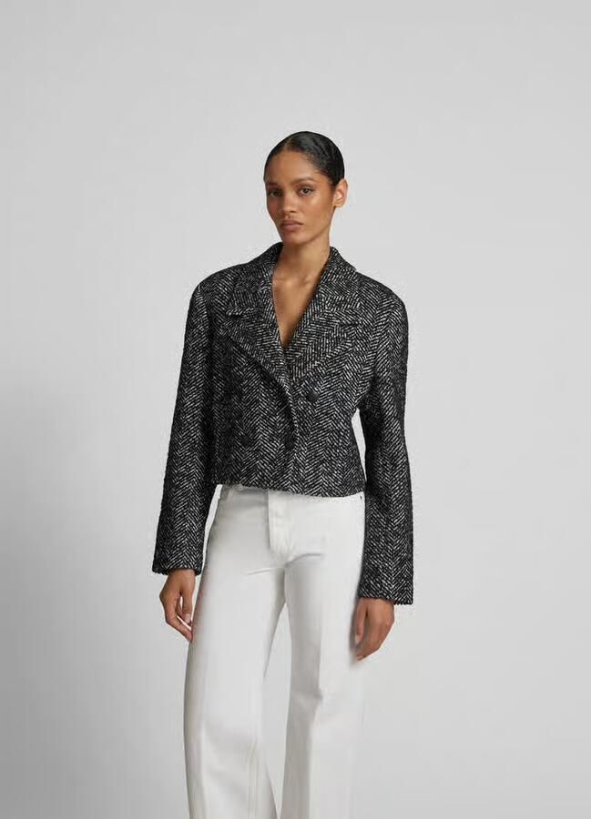 Anine Bing Kort blazer met reverskraag - Foto 2