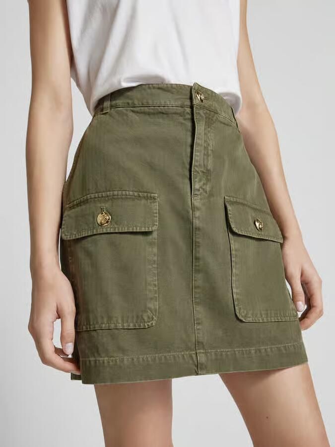 Anine Bing minirok met klepzakken