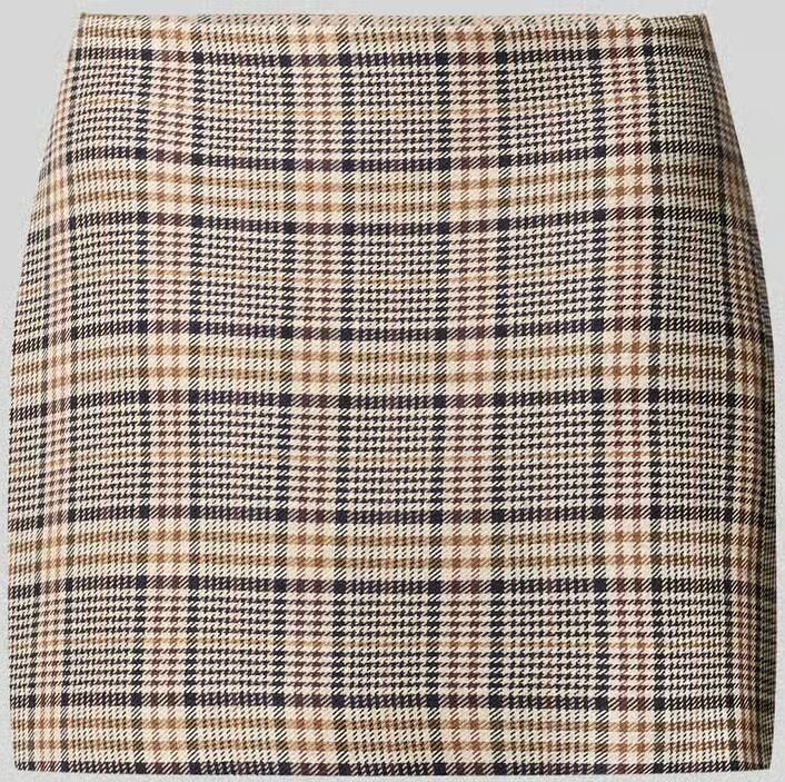 Anine Bing minirok van mix van viscose en katoen