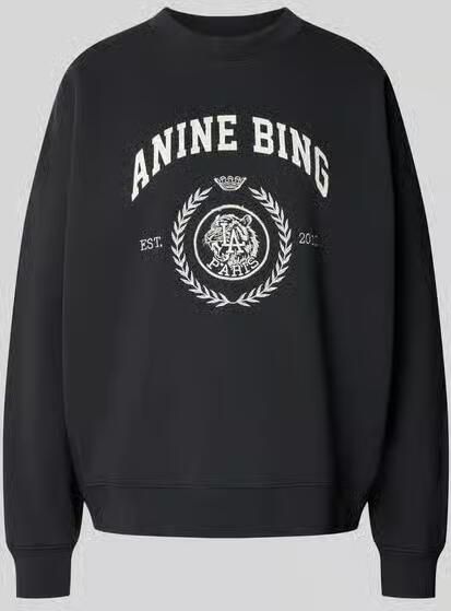 Anine Bing oversized fit sweatshirt met logoprint - Foto 2