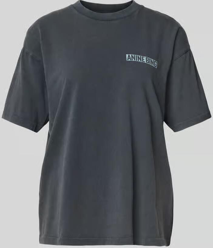 Anine Bing oversized fit T-shirt met logoprint - Foto 2