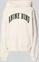 Anine Bing oversized hoodie met logoprint