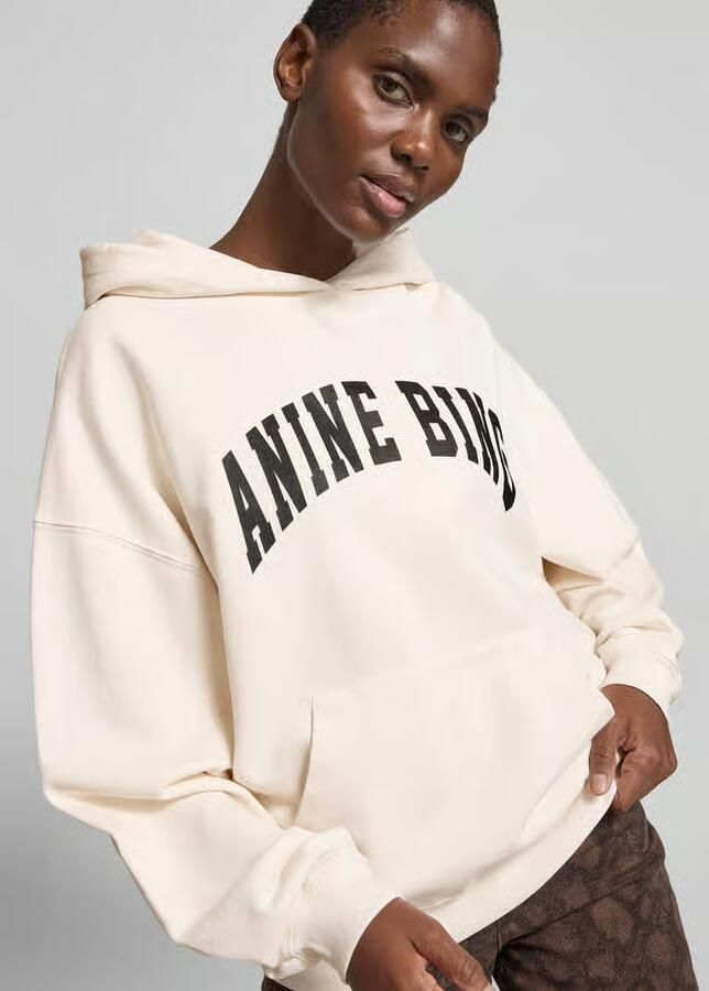 Anine Bing Oversized hoodie met logoprint