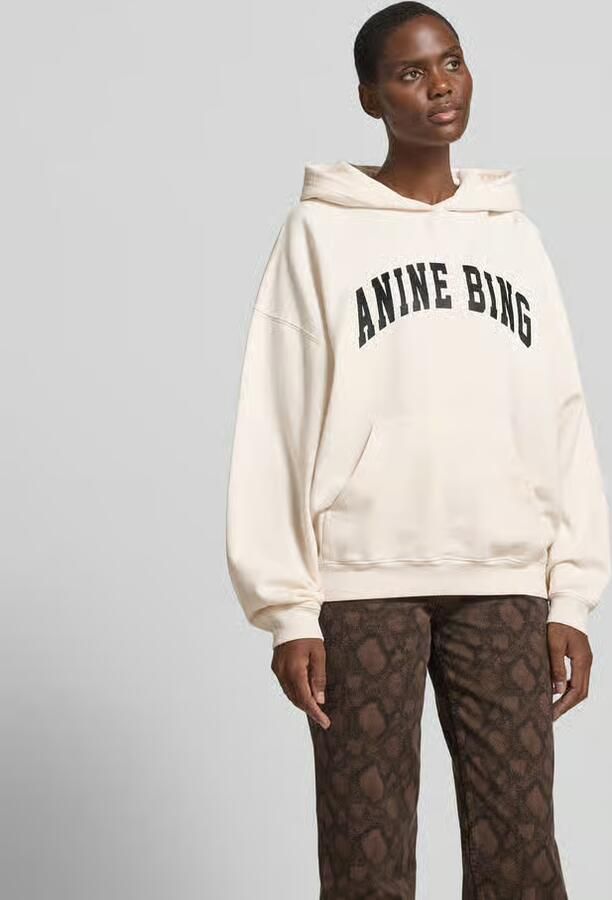 Anine Bing oversized hoodie met logoprint - Foto 2