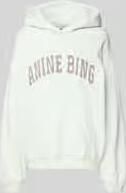 Anine Bing oversized hoodie met gestikt logo
