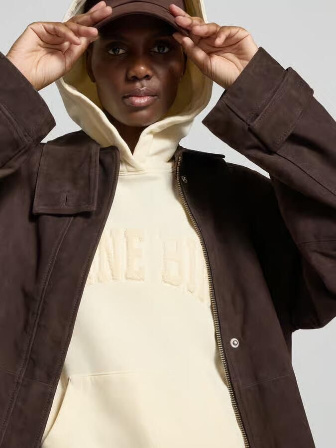 Anine Bing Oversized HOODIE van puur katoen