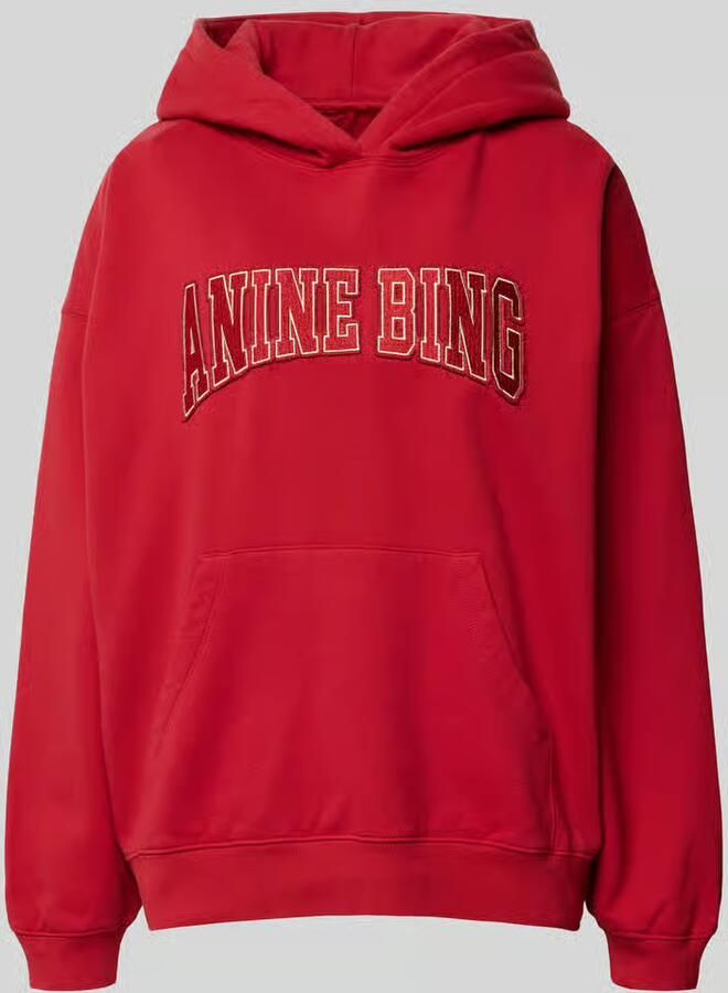 Anine Bing oversized hoodie van puur katoen