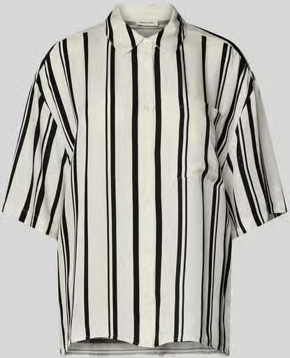 Anine Bing Oversized overhemdblouse met knoopsluiting - Foto 2