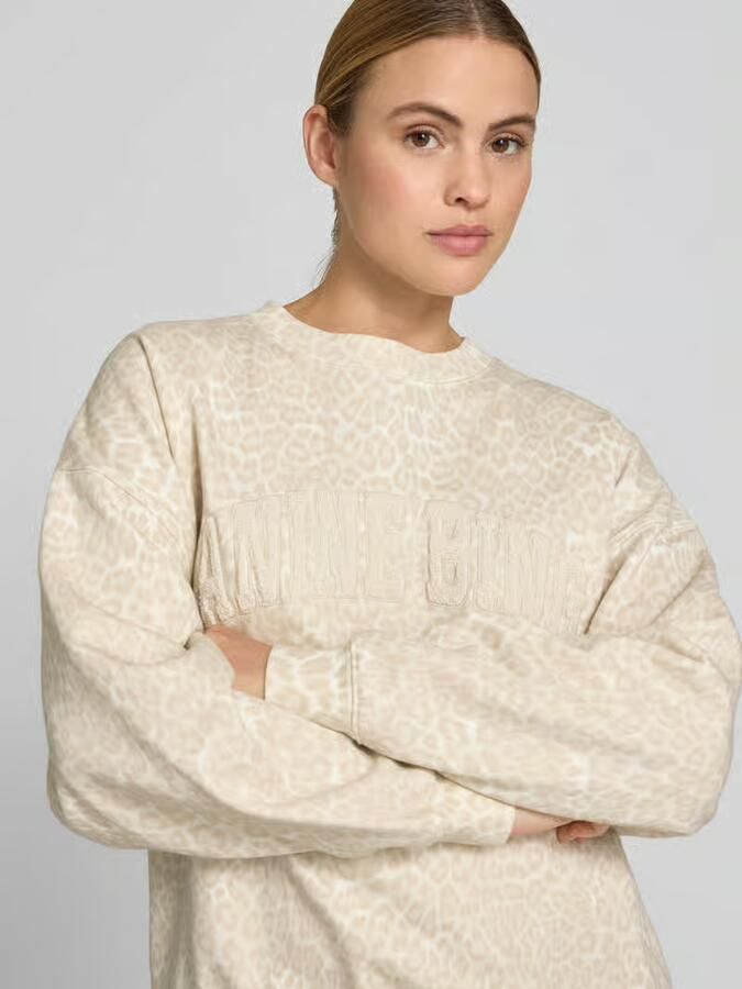 Anine Bing Oversized sweatshirt met Logodetail