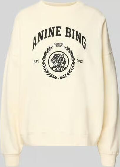 Anine Bing oversized sweatshirt met logoprint - Foto 2