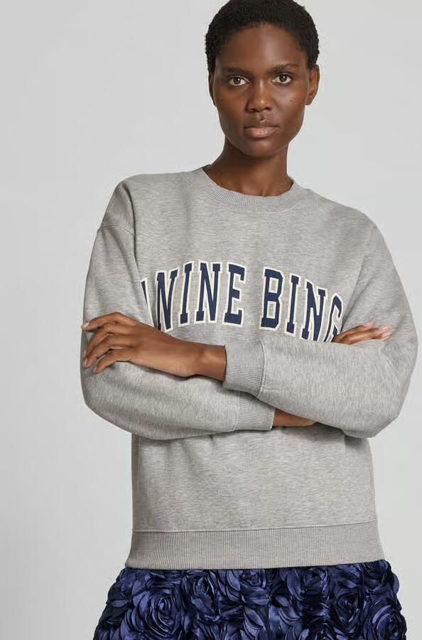 Anine Bing Oversized sweatshirt met logoprint