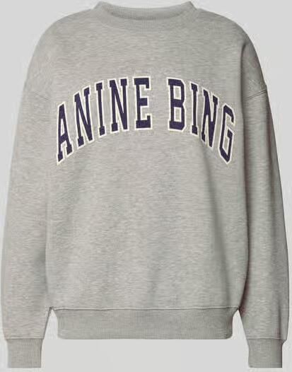 Anine Bing Oversized sweatshirt met logoprint - Foto 4