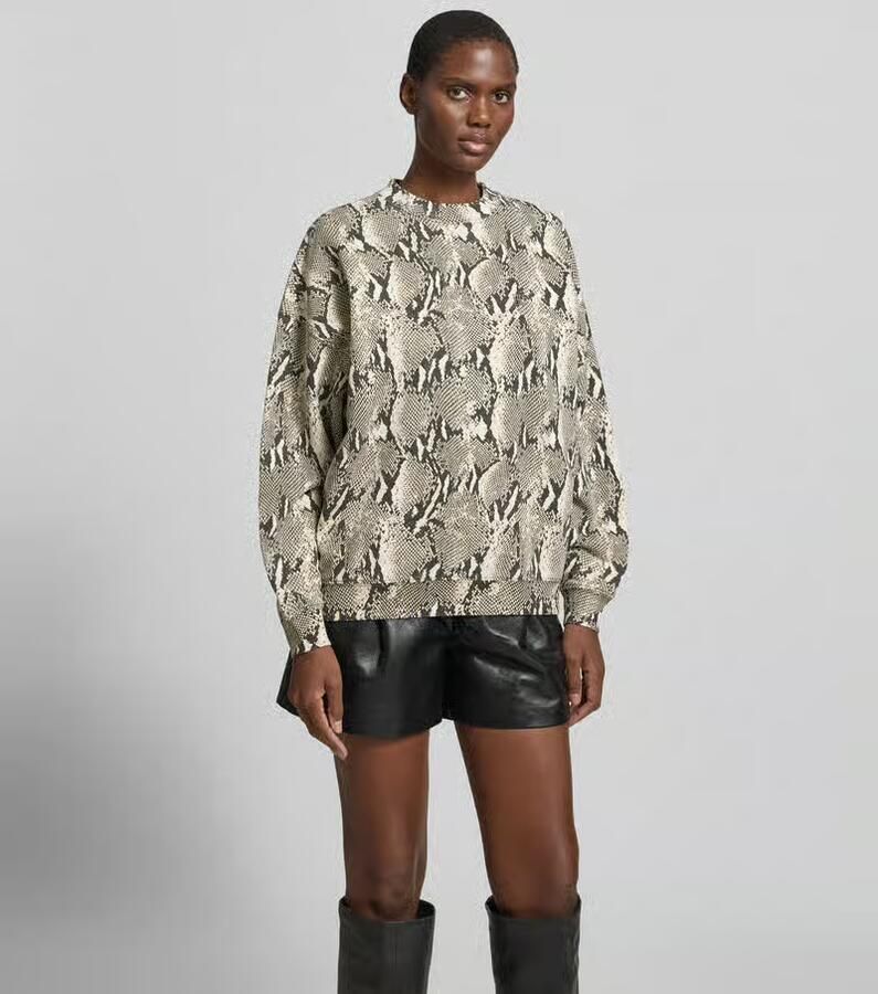 Anine Bing Oversized sweatshirt van Katoen - Foto 3