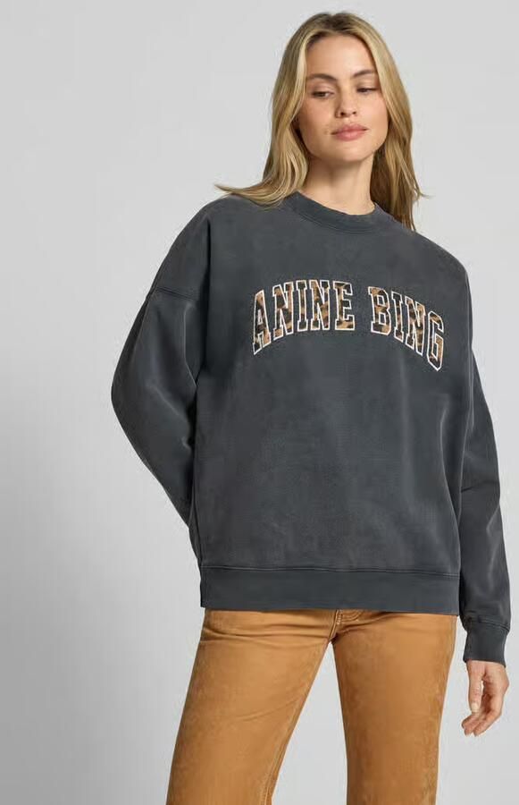 Anine Bing Oversized sweatshirt van katoen - Foto 2