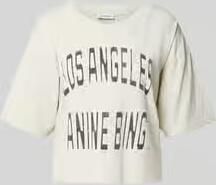 Anine Bing oversized t-shirt met logoprint