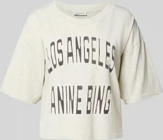 Anine Bing Oversized T-shirt met logoprint - Foto 2