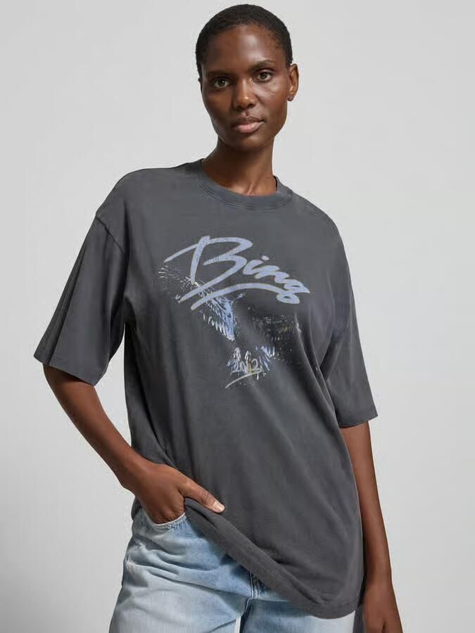 Anine Bing Oversized T-shirt met logoprint