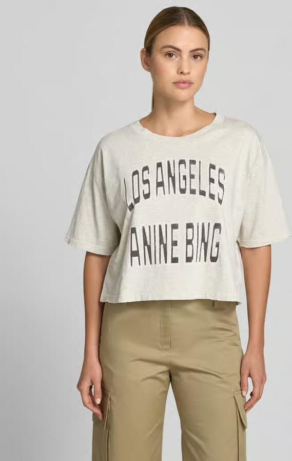 Anine Bing oversized t-shirt met logoprint - Foto 3
