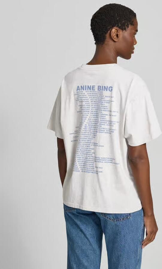 Anine Bing oversized t-shirt met logoprint - Foto 2