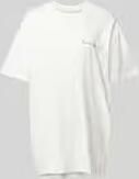 Anine Bing Walker Tee Lyrics Ivory Biologisch Katoen Beige Dames - Foto 2