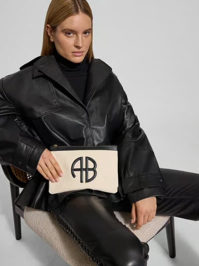 Anine Bing Pouch met logodetail - Foto 2