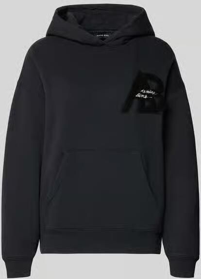 Anine Bing Regular fit hoodie met logodetail - Foto 2