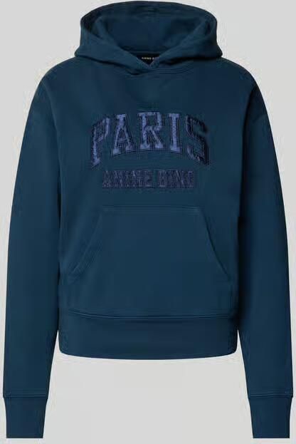 Anine Bing Regular fit hoodie met logostitching - Foto 2