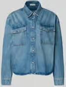 Anine Bing Regular fit jeansblouse van katoen