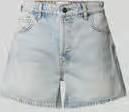 Anine Bing Regular fit korte jeans van katoen