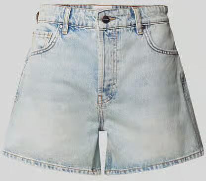 Anine Bing Regular fit korte jeans van katoen - Foto 2
