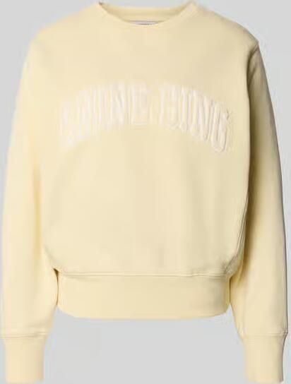 Anine Bing regular fit sweatshirt met logodetail - Foto 2