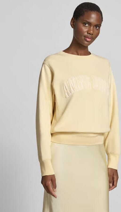 Anine Bing Regular Fit sweatshirt met logodetail - Foto 3