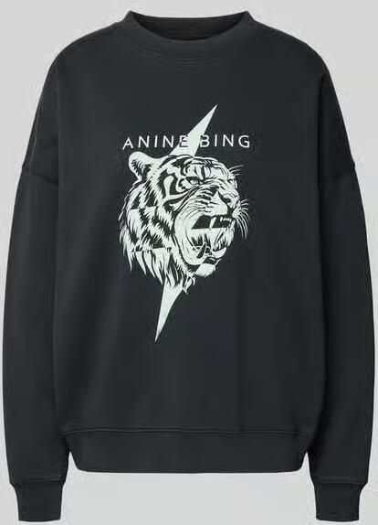Anine Bing regular fit sweatshirt met logoprint - Foto 2
