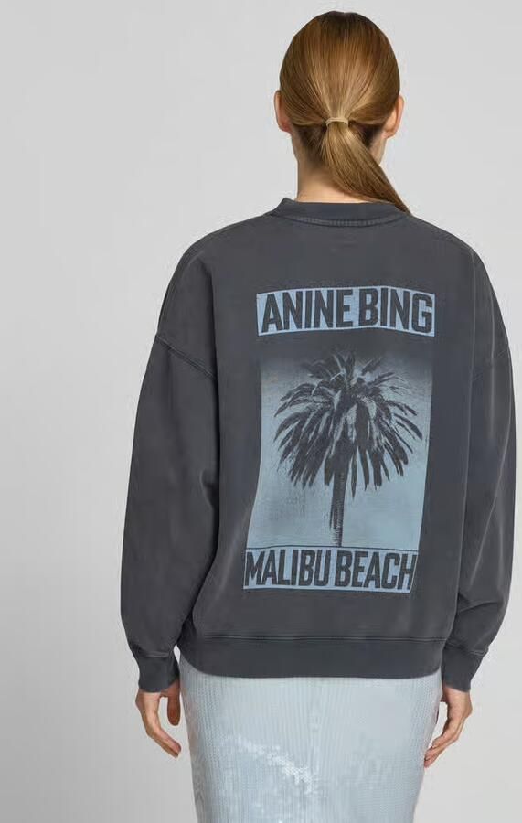Anine Bing Regular Fit sweatshirt met logoprint - Foto 2