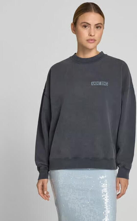 Anine Bing Regular Fit sweatshirt met logoprint - Foto 3