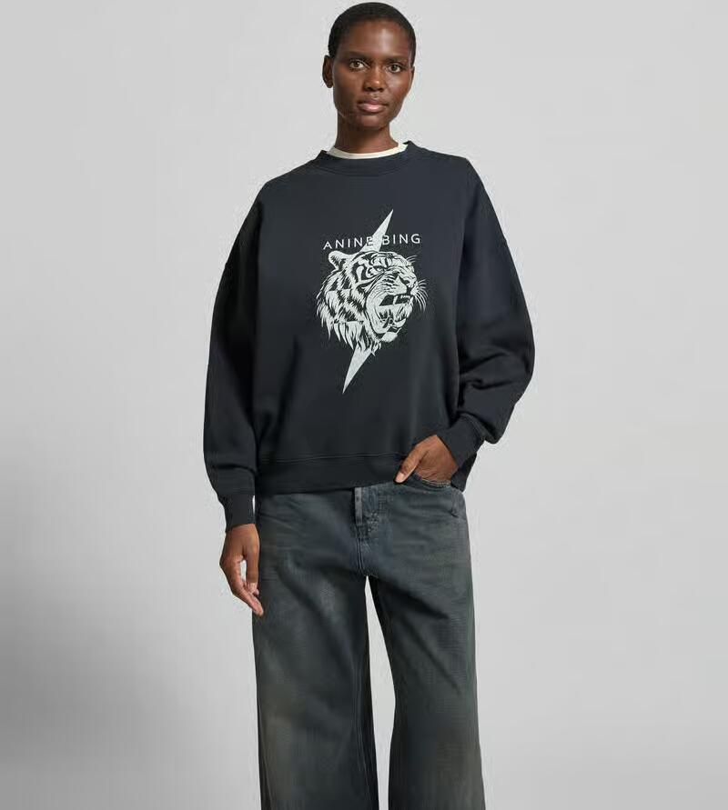 Anine Bing Regular Fit sweatshirt met logoprint - Foto 2