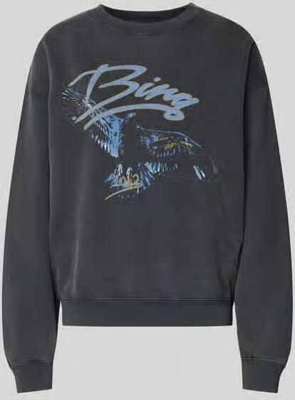 Anine Bing regular fit sweatshirt met motiefprint - Foto 2